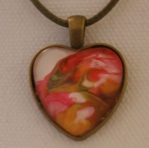 Handmade Acrylic skin Necklace